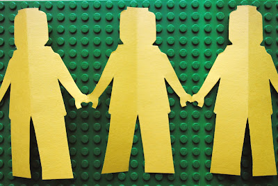 Making Patterns with Lego and Egg Cartons - The Imagination Tree