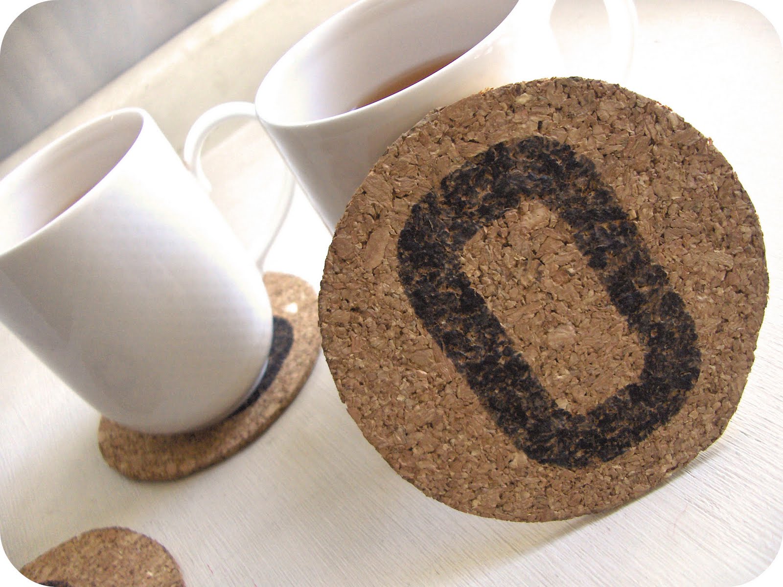 zakka life Craft Project Personalized Cork Coasters