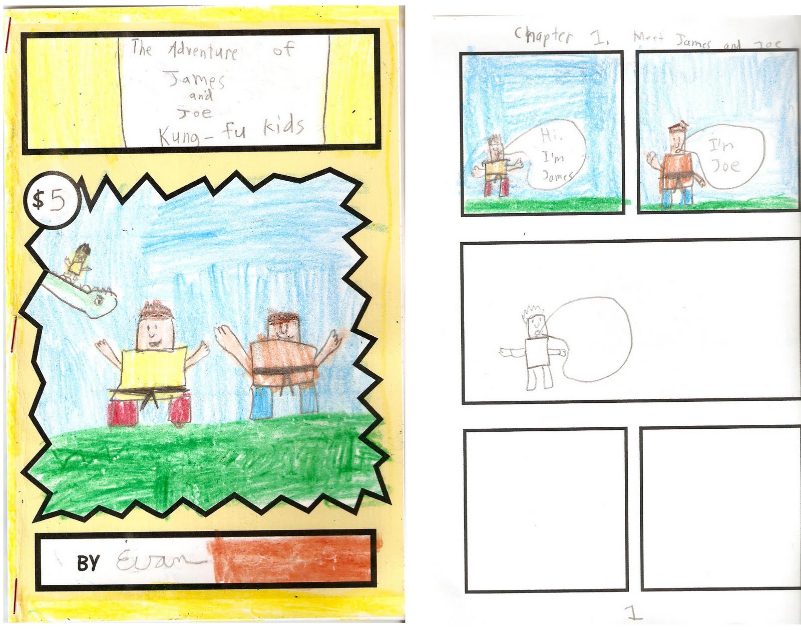 zakka life Kid Craft Comic Books