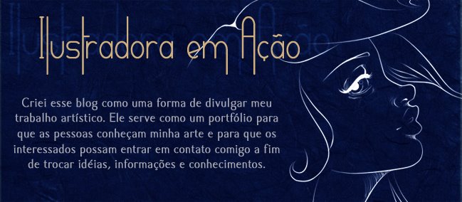 Ilustradora em Ação