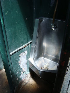 Cast iron urinal beneath Sydney Harbour Bridge