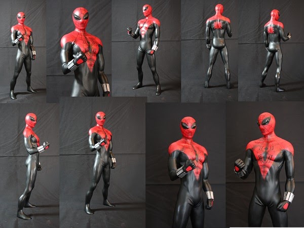 Alex Ross Spider-Man concept art costume. 