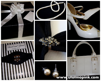 Last month, I attended a lack black and cream wedding theme. Last month, I attended a lack