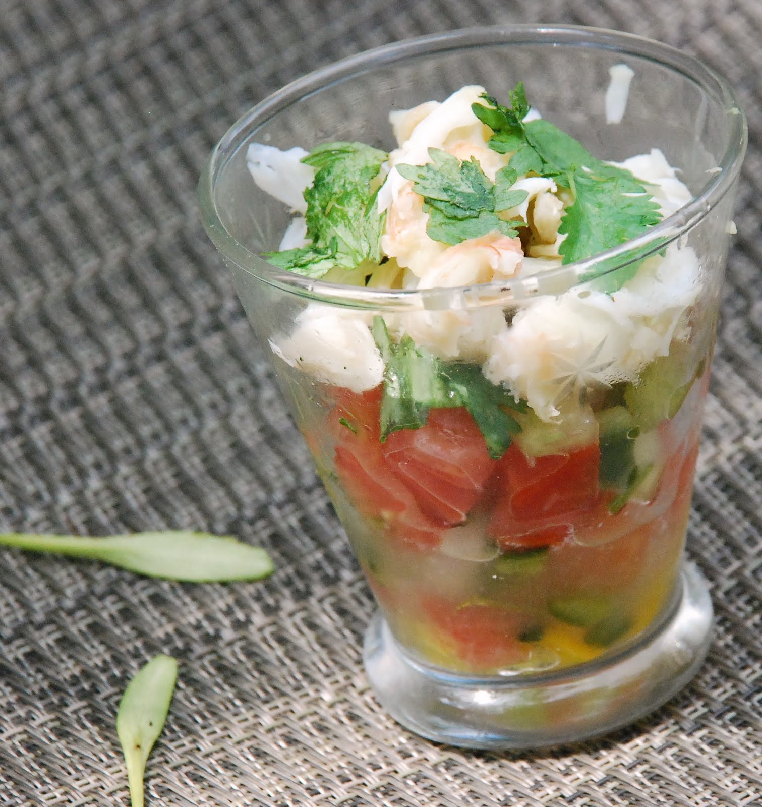 CupCakes and CrabLegs Crab and Avocado…A Great Combination Of Summer