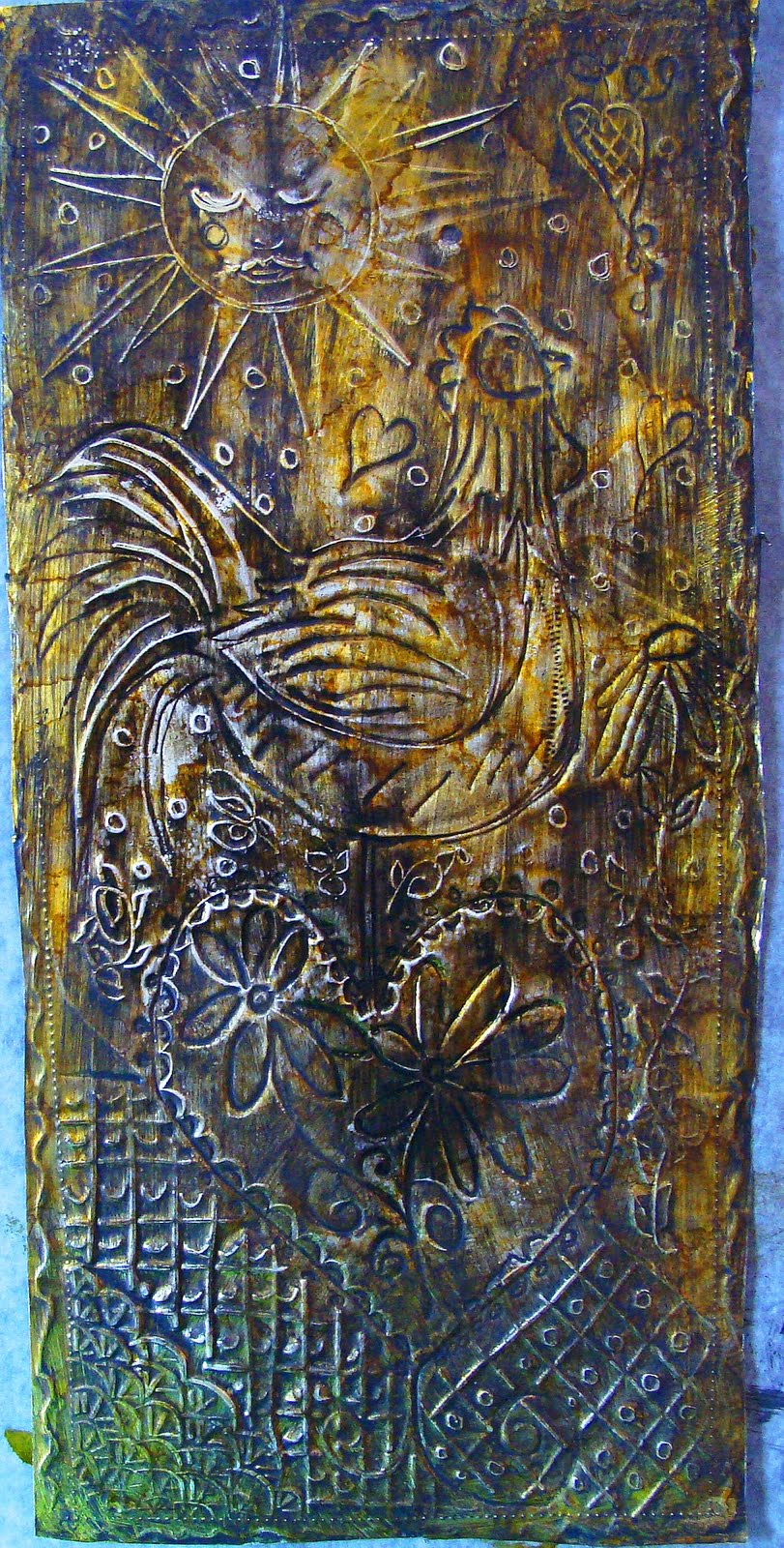 My Art Journal A Metal Embossing TutorialMy Way