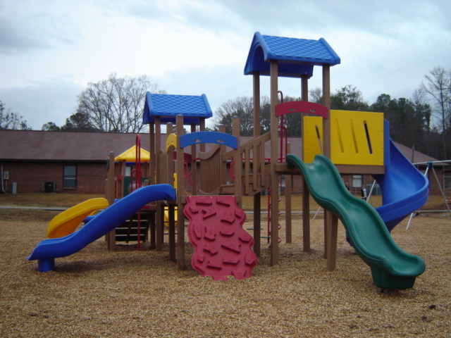 play on the playgrounds at