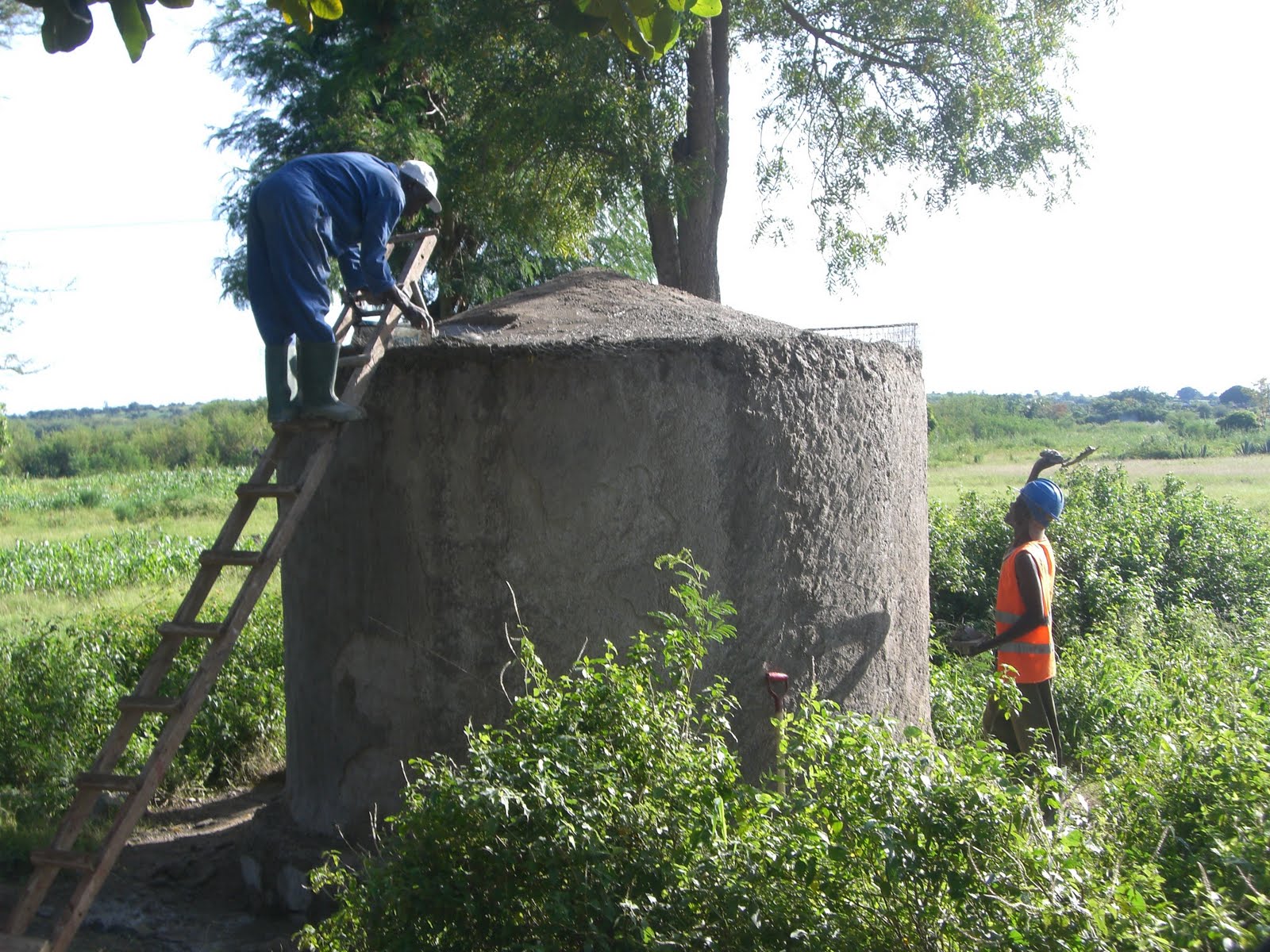 Brian in Tanzania Irrigation Project Moves Ahead