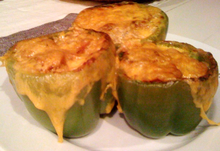 My Many Moments Southern Style Stuffed Bell Peppers