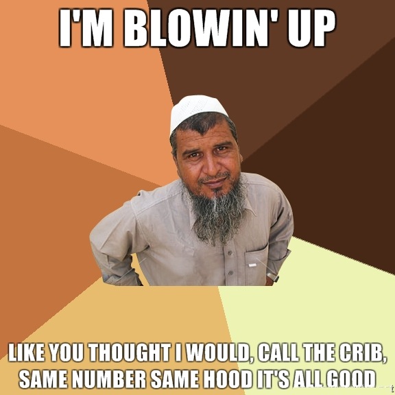 Ordinary Muslim Man- you so crazy! Ordinary Muslim Man- you so crazy!