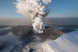 Erupção vulcânica na Islandia
