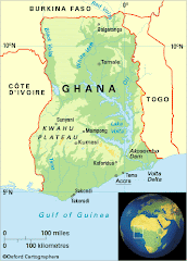 map of ghana