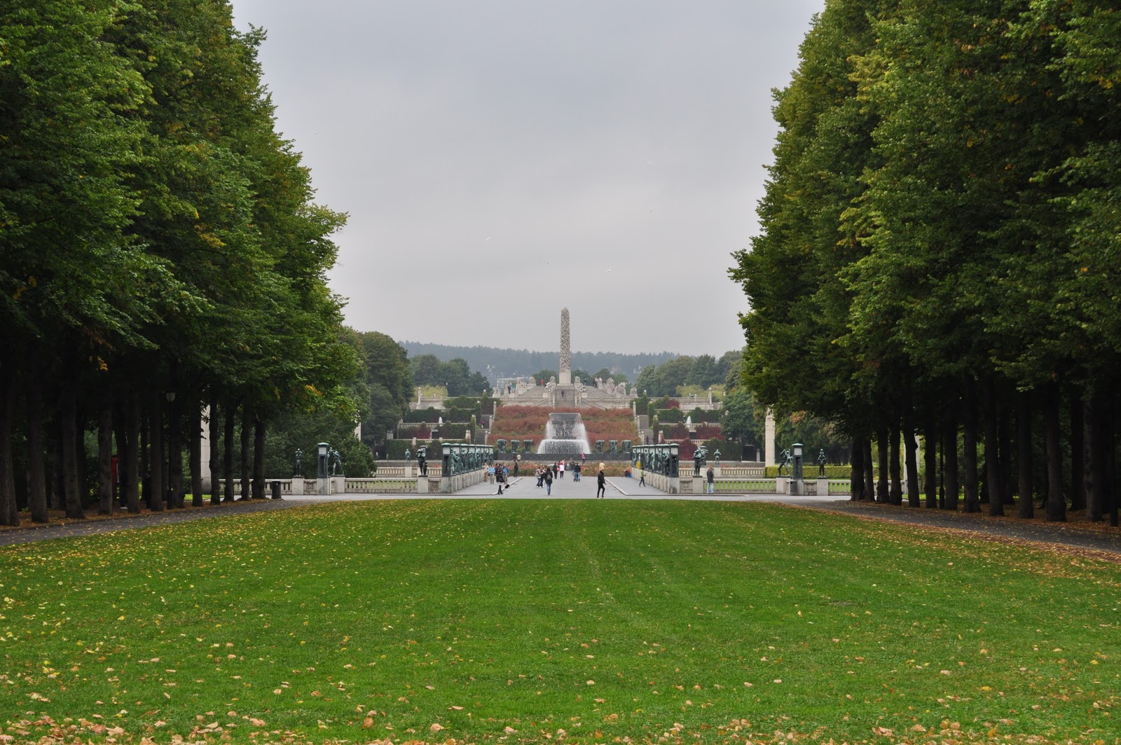 Amy and Andrew in Europe: Parks In Oslo