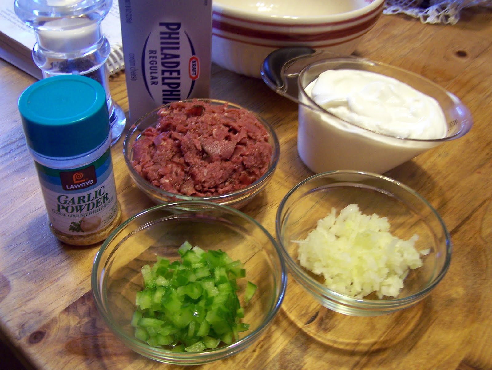 Hot Creamy Dried Beef Dip