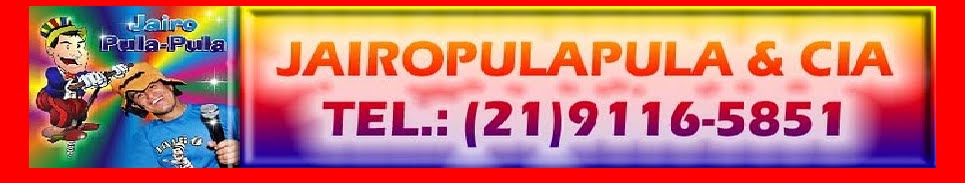 Jairo Pula Pula Recreador infantil (21) 3904-8941 / 99116-5851