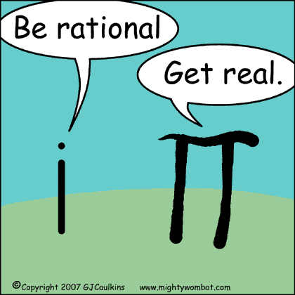 Be Rational,Get Real!