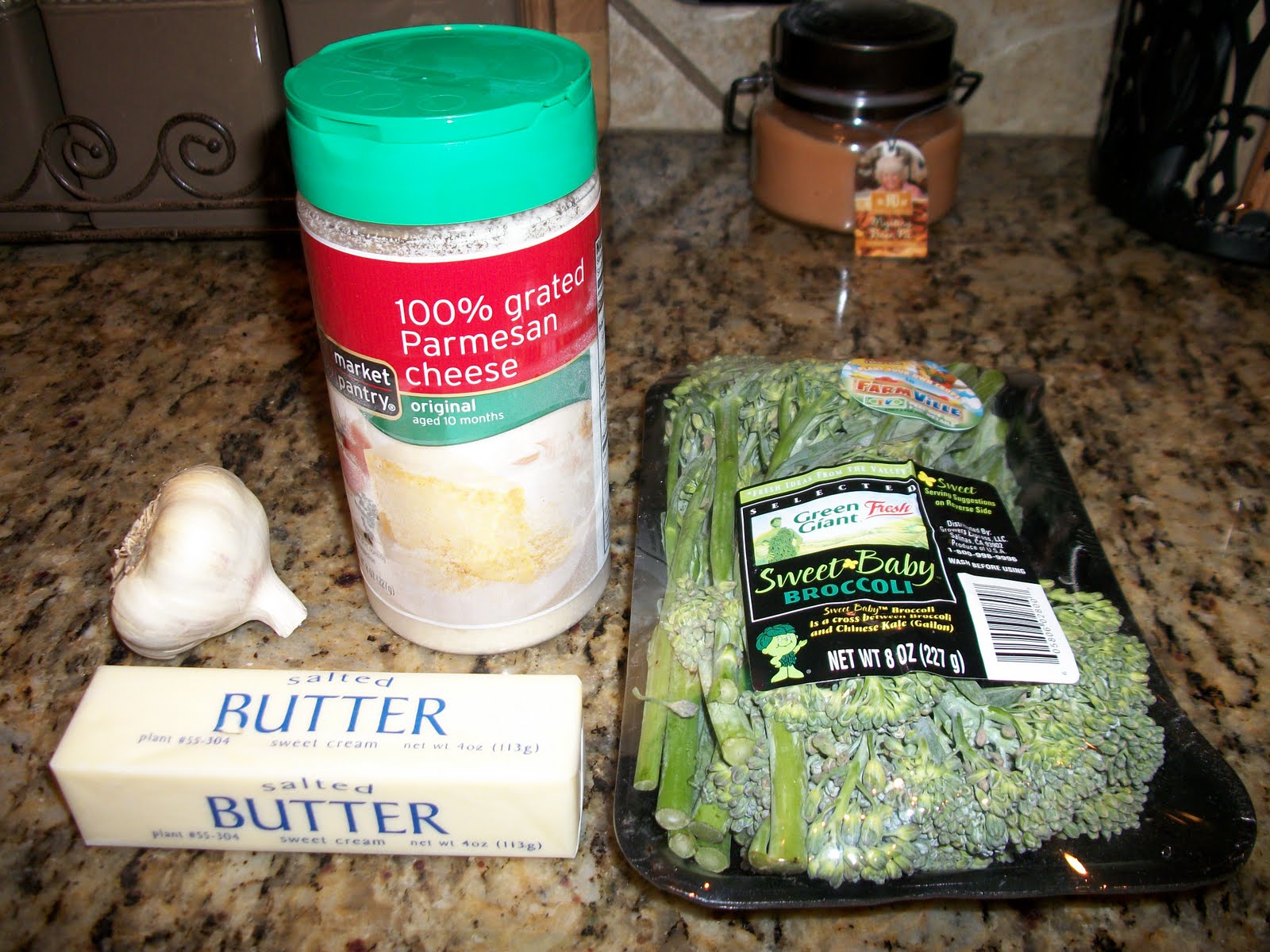 Kaitlin in the Kitchen Sauteed Parmesan Garlic Butter Broccolini