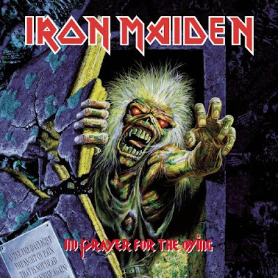 Portada Iron Maiden no prayer for the dying