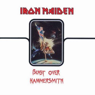 Portada Iron Maiden beast over hammersmith