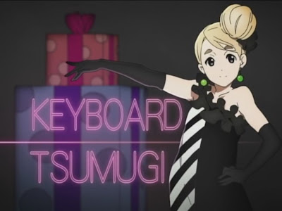 K-ON! ~>ω<~ Tsumugi+Keyboard