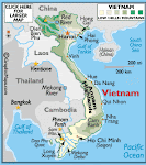 Map of Vietnam