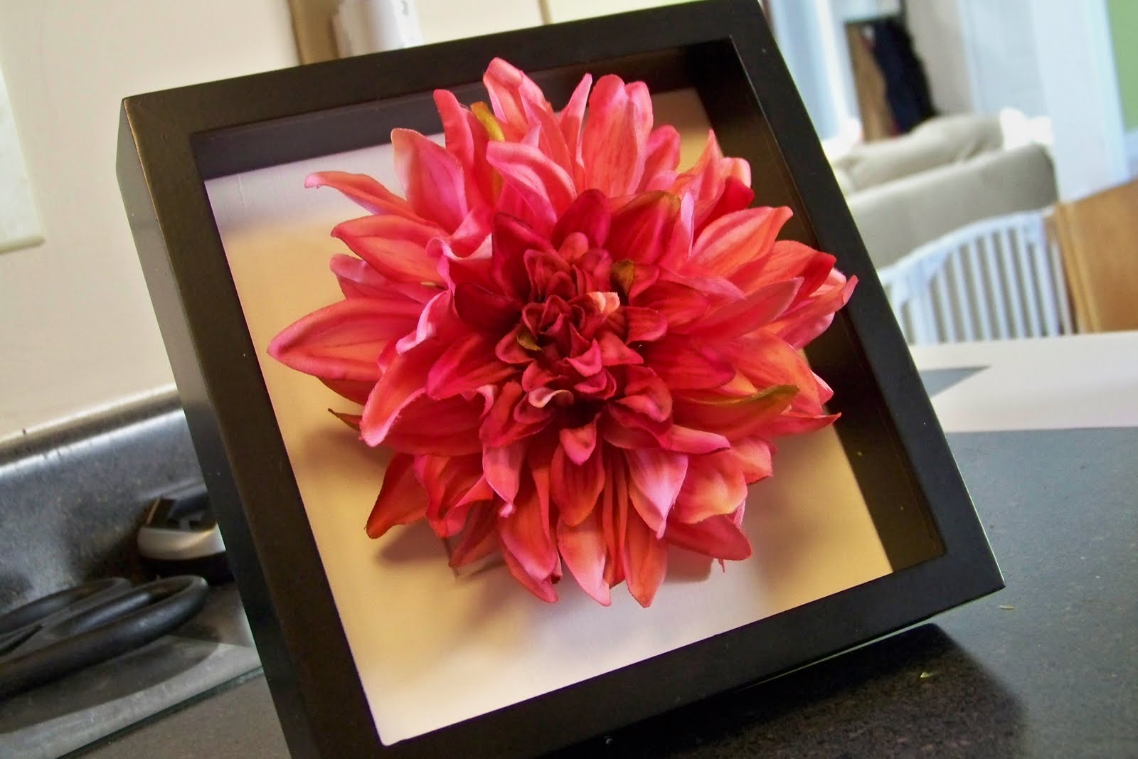 WhimsiKel Shadowbox Flower