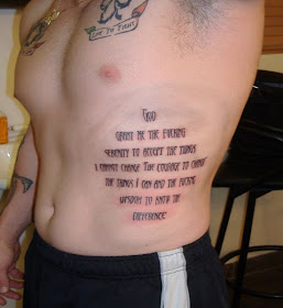 Serenity Prayer Tattoo Ideas