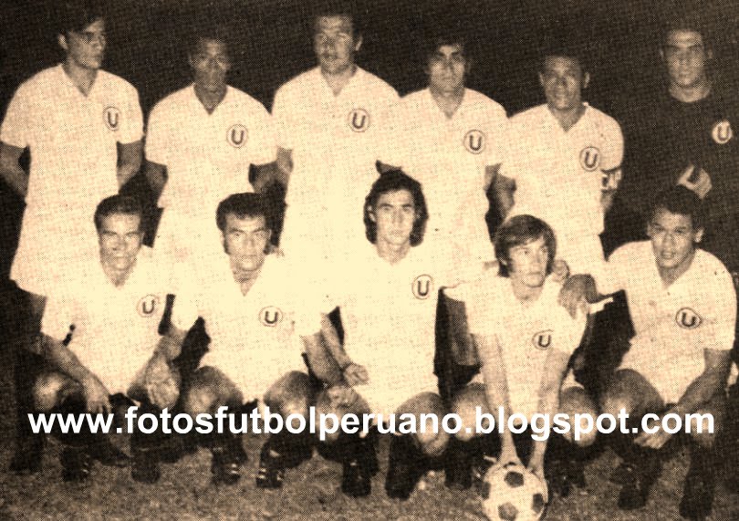 Fotos Fútbol Peruano Universitario de Deportes 1972