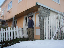 Casa Velazquez (where we stayed) with SNOW