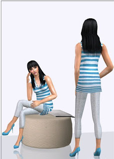  The Sims 2. Женская одежда: повседневная. Часть 2. - Страница 33 9227b51cc48f
