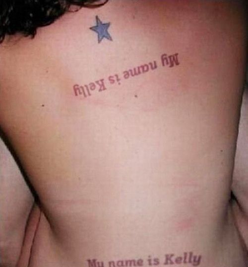 Stupid Back Tattoos