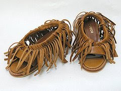 Shoes Tendency. Fringed Shoes are The Hit Of This Season Fall-Winter 2008-2009