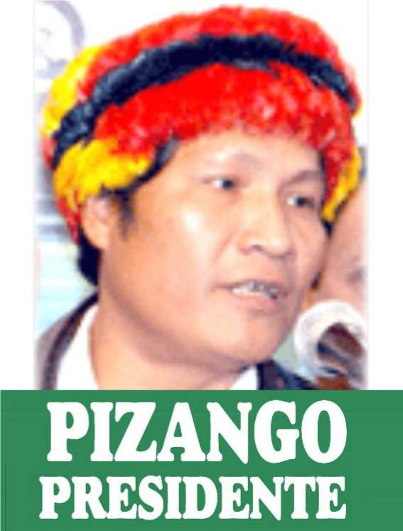 Lider Amazonico Alberto Pizango es el nuevo candidato presidencial en el Peru