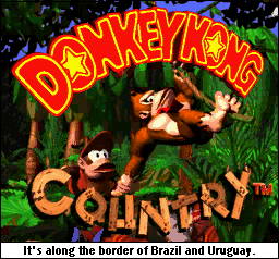 It's an apt title screen picture, because holding on for dear life while praying for mercy comprises the majority of this adventure. Worst jungle ever.