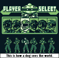Power Rangers is an educational game, teaching us to sympathize with the color blind. Monochrome Rangers.