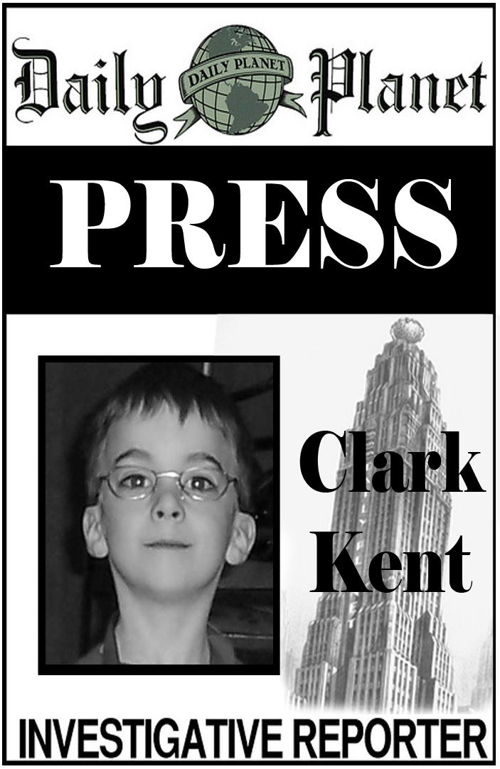 press badge template