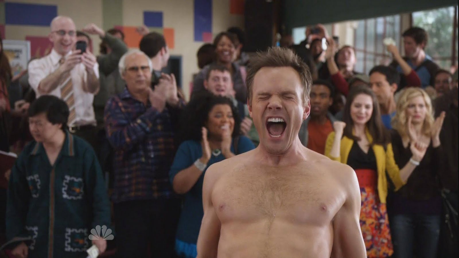 Joel McHale 3.0 -- Shirtless on Community The ORIGINAL Sexy Geeks.