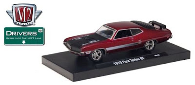 Ford Model Cars  M2 Machines Drivers Release 4 1970 Ford Torino GT