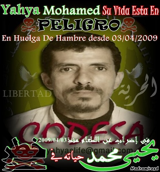 Yahya Mohamed En Huelga De Hambre...!