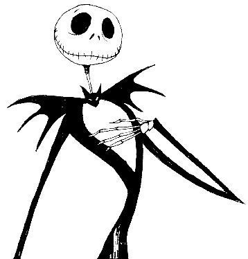 Funny and Gothic Tattoo - Jack Skellington Tattoo Designs