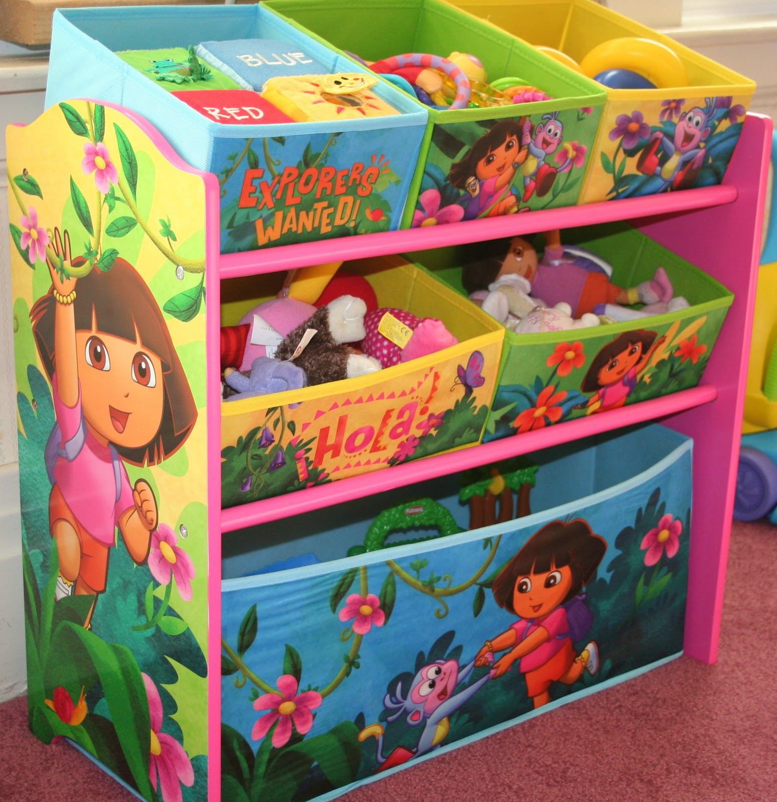 Susie B. Homemaker Dora the Explorer MultiBin Toy Organizer from CSN
