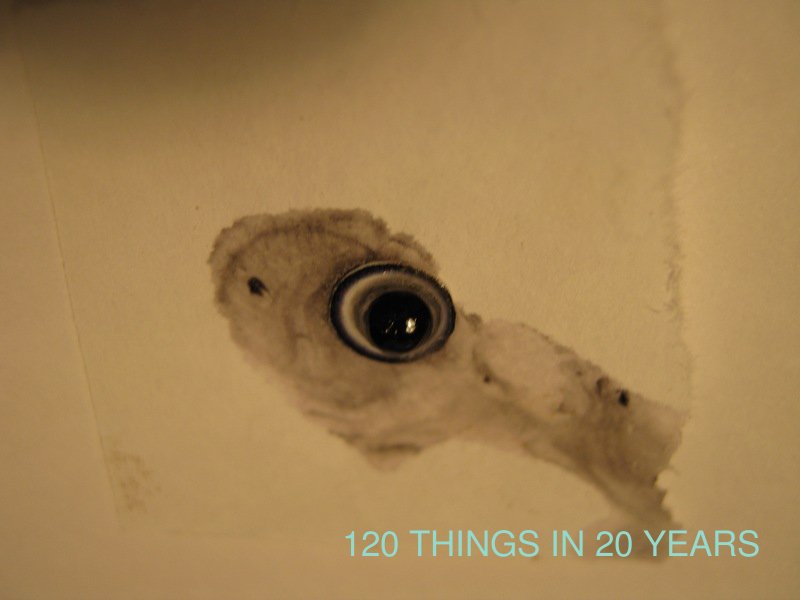 120 things in 20 years Handmade fishing lures Eyes