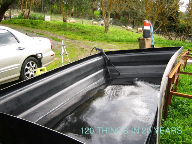 120 things in 20 years: Aquaponics - New grow bed