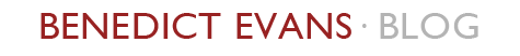 Benedict Evans · Blog