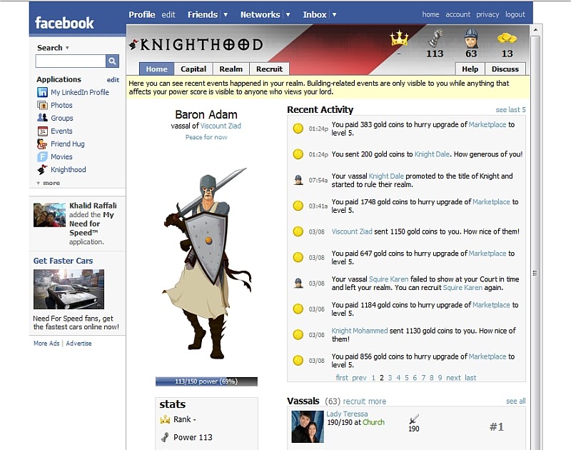 knighthood expected its adherents to be this knighthood expected its adherents to be this