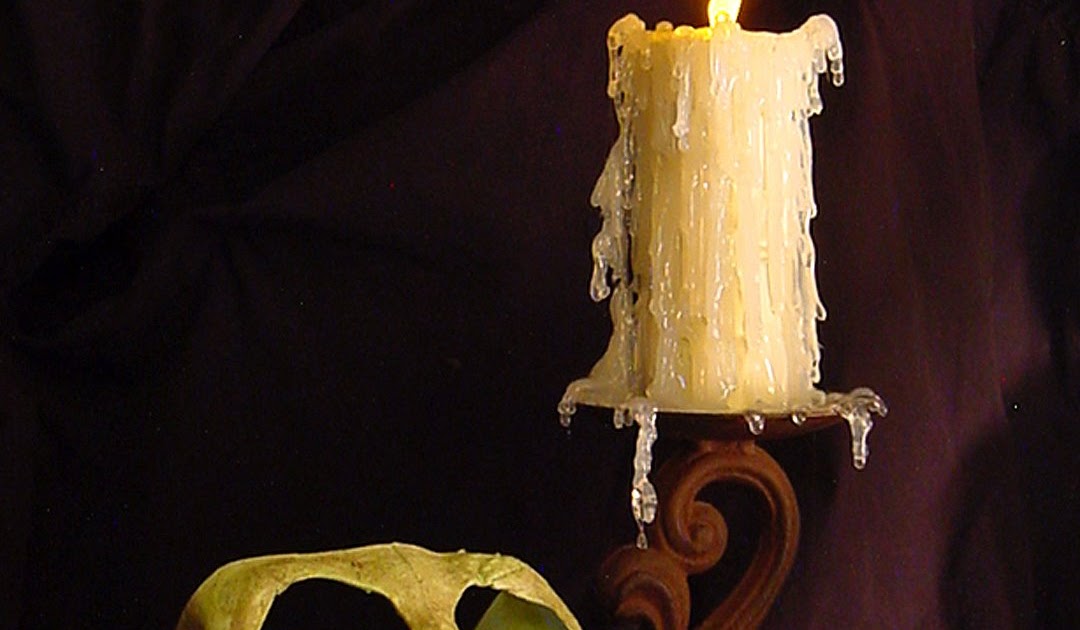 DAVE LOWE DESIGN the Blog '08 Halloween 20 Making a Flameless Candle