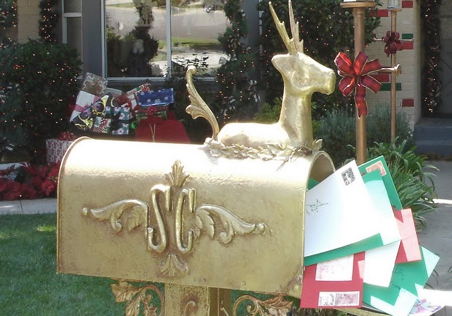 DAVE LOWE DESIGN the Blog Santa's Mailbox