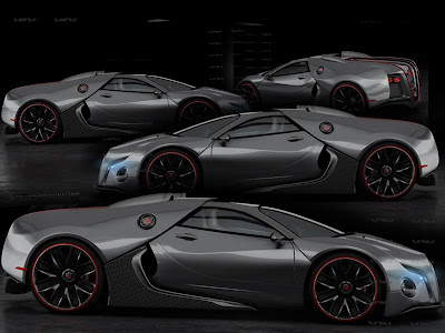 New Super 2010 Renaissance Bugatti Sports Cars Concept-4 