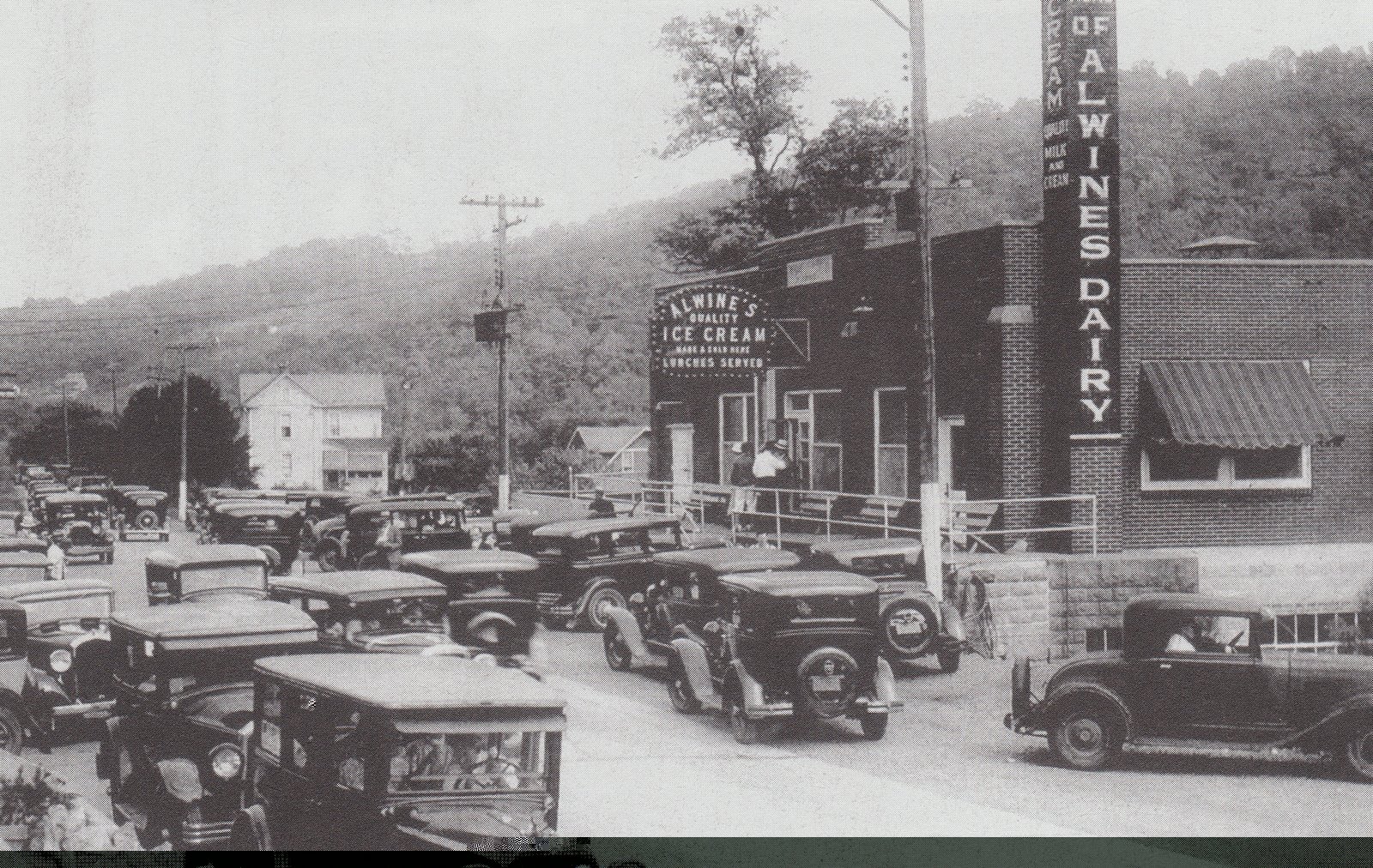 Vintage Johnstown Alwines's Dairy Old Somerset Pike