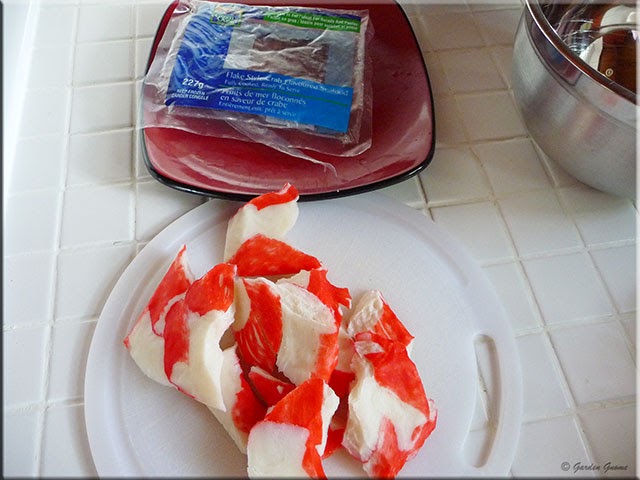 Mom's Cafe Home Cooking: Imitation Crab Meat (crabmeat) Salad