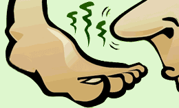 Cartoon Smelly Feet